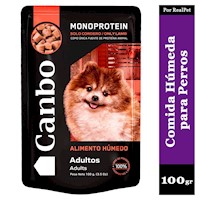 Comida Húmeda para Perro Adulto Canbo Cordero 100gr